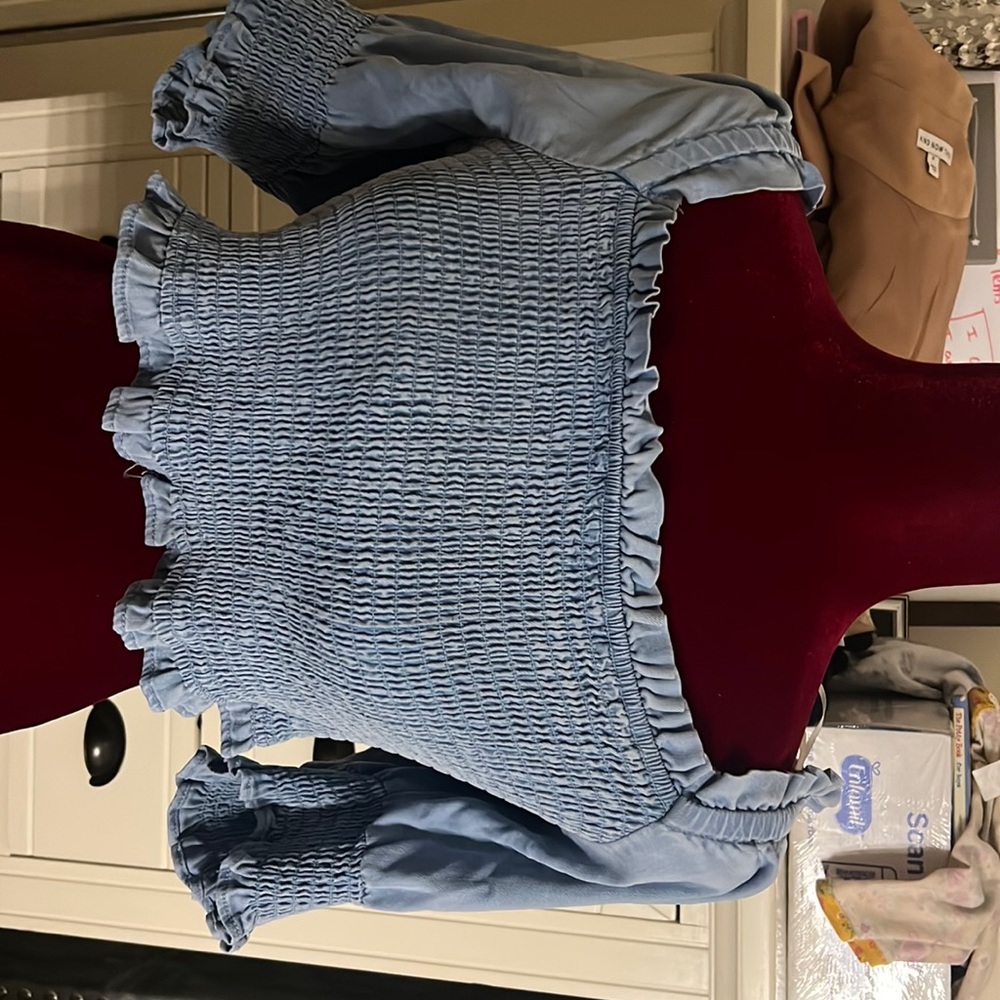 Cute blue blouse